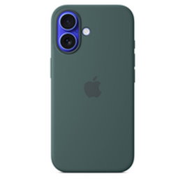 Apple iPhone 16 - Coque en silicone avec MagSafe - Lake Green