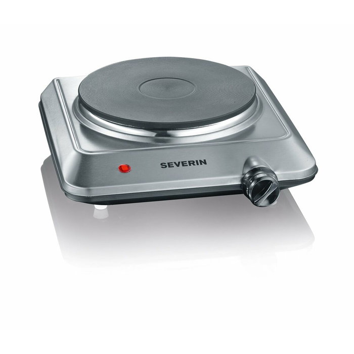 Severin KP1092 Plaque de cuisson portable 1500W en acier inoxydable gris Severin KP1092 Plaque de cuisson portable 1500W en acier inoxydable gris