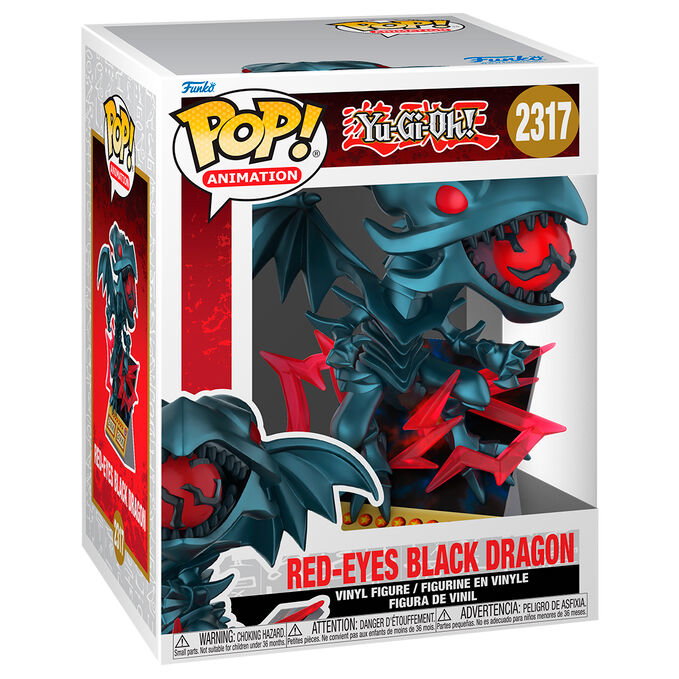 FUNKO Figura POP Premium Yu-Gi-Oh! Red-Eyes Black Dragon FUNKO Figura POP Premium Yu-Gi-Oh! Red-Eyes Black Dragon