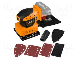 NEO TOOLS Meuleuse oscillatoire 18V avec fixation velcro