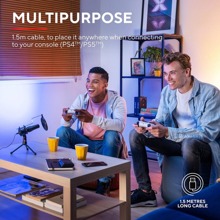 Microphone Trust GXT 232 Mantis Noir