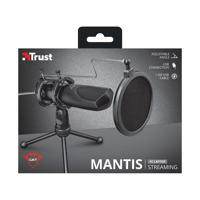 Microphone Trust GXT 232 Mantis Noir