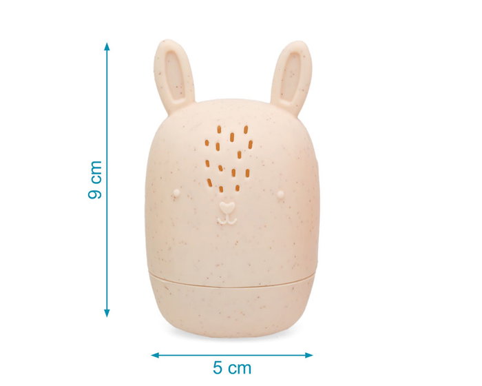 KioKids - Juego de 4 Animalitos Antimoho pour le Bain - Jouets de Bain Démontables pour Bébé (+3 Mois) en PVC et Fibre de Blé - 5-6 cm - Multicolore