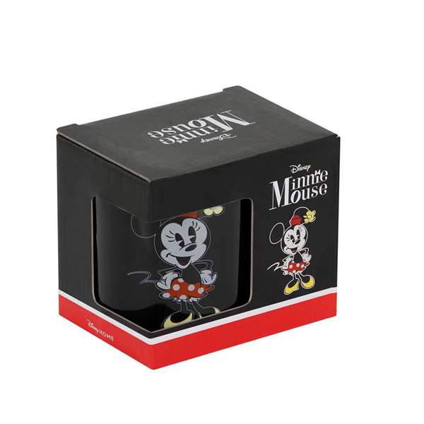 Karactermania Tasse en Céramique à Thème Minnie Face 9.5x13x7.8 cm, Idéale pour Boissons Chaudes, Cadeau
