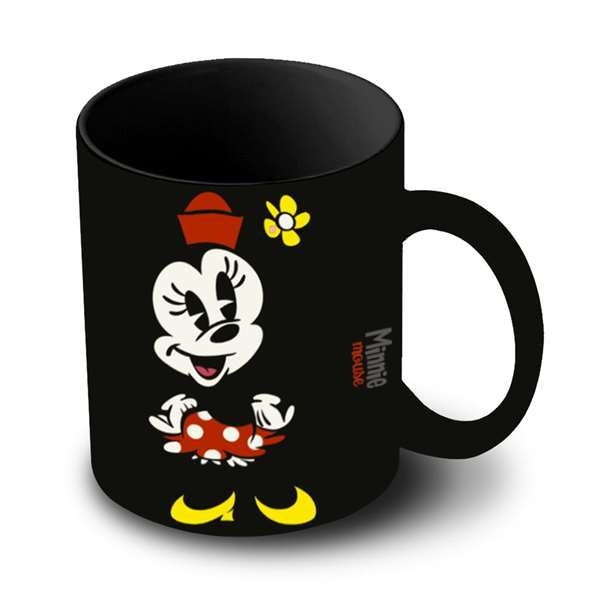 Karactermania Tasse en Céramique à Thème Minnie Face 9.5x13x7.8 cm, Idéale pour Boissons Chaudes, Cadeau