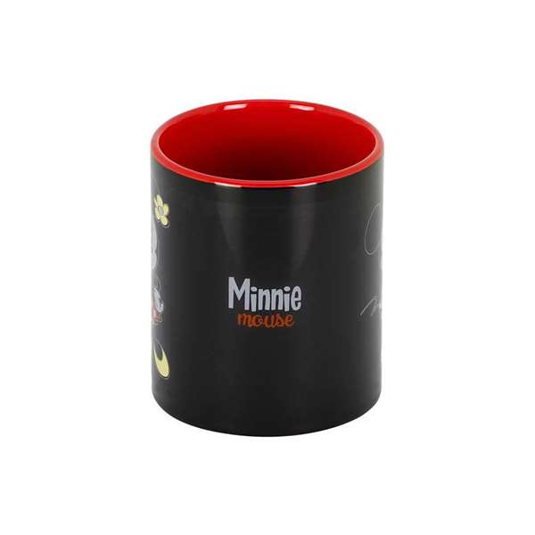 Karactermania Tasse en Céramique à Thème Minnie Face 9.5x13x7.8 cm, Idéale pour Boissons Chaudes, Cadeau