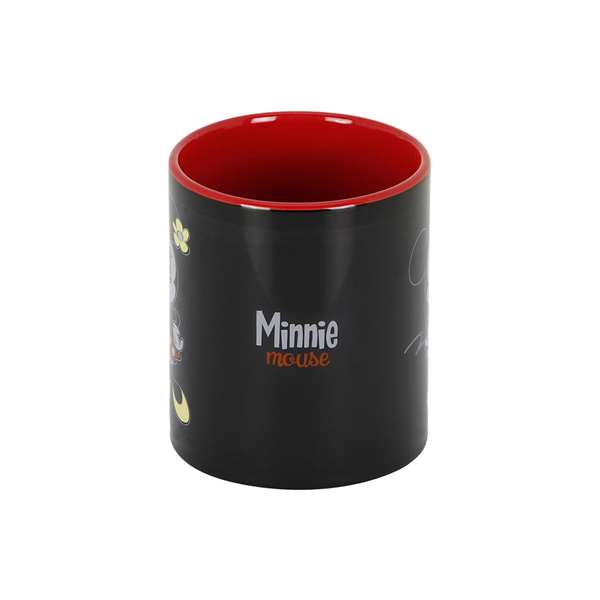 Karactermania Tasse en Céramique à Thème Minnie Face 9.5x13x7.8 cm, Idéale pour Boissons Chaudes, Cadeau