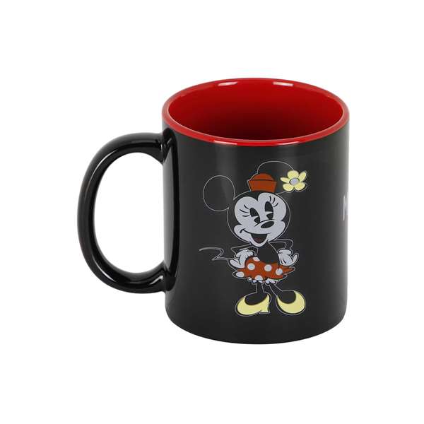 Karactermania Tasse en Céramique à Thème Minnie Face 9.5x13x7.8 cm, Idéale pour Boissons Chaudes, Cadeau
