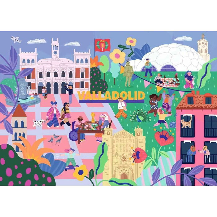 Ravensburger Puzzle Valladolid 1000 Pièces Marie Boiseau Ravensburger Puzzle Valladolid 1000 Pièces Marie Boiseau