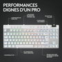 Logitech G Pro X TKL Lightspeed Blanc AZERTY