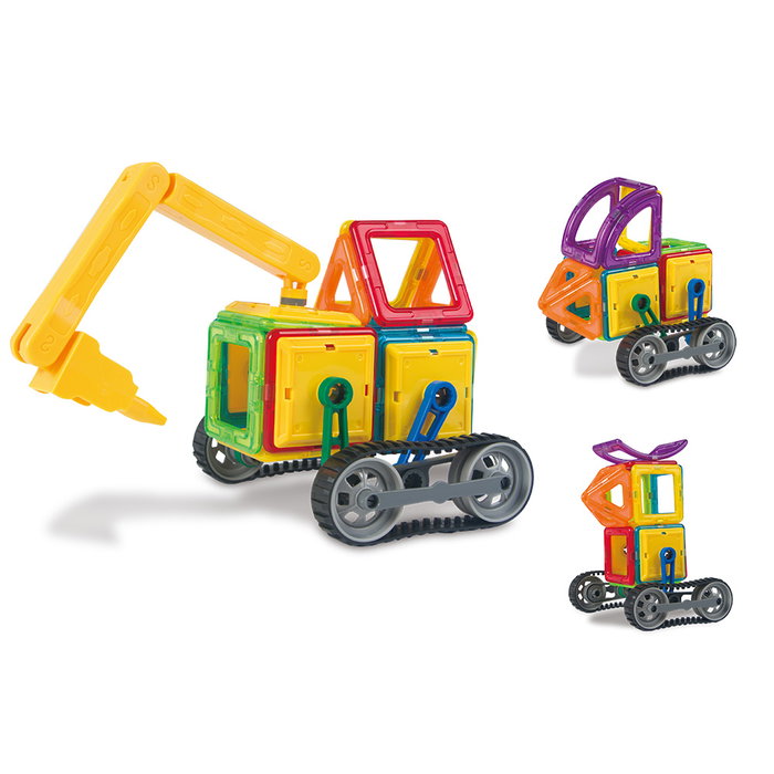 Tachan Magnetic Kit Obra Pública - Kit de Construction Magnétique 48 Pièces avec Formes Géométriques pour Créativité et Apprentissage STEM - Jouet Éducatif à Partir de 3 Ans Tachan Magnetic Kit Obra Pública - Kit de Construction Magnétique 48 Pièces avec Formes Géométriques pour Créativité et Apprentissage STEM - Jouet Éducatif à Partir de 3 Ans