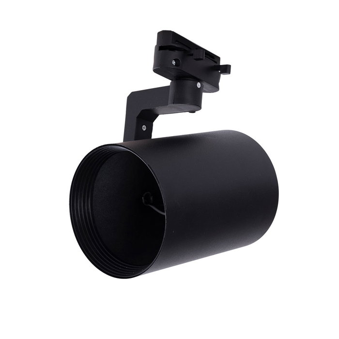 Lot de 2 Projecteurs sur Rail Monophasé E27 PAR30/A65 - Noir