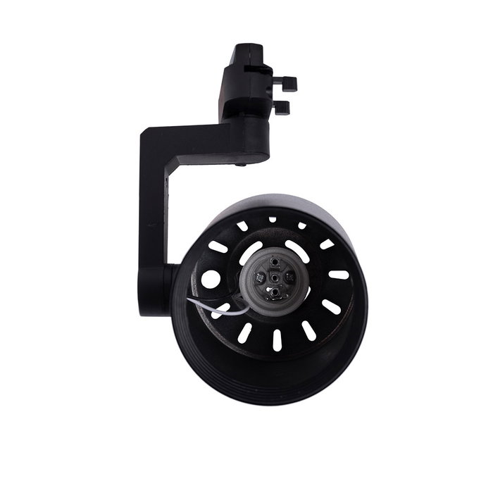 Lot de 2 Projecteurs sur Rail Monophasé E27 PAR30/A65 - Noir