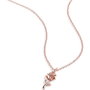 PEERS HARDY - Colgante Pendentif La Bella y la Bestia Disney en laiton couleur rose
