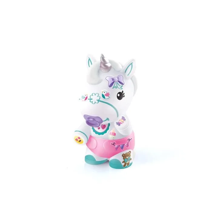 Canal Toys La Famille Licorne - Figurines de décoration pour enfants, Maman licorne lumineuse et 2 bébés à personnaliser, kit créatif OFG 287