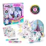 Canal Toys La Famille Licorne - Figurines de décoration pour enfants, Maman licorne lumineuse et 2 bébés à personnaliser, kit créatif OFG 287