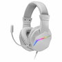clavier et souris Mars Gaming MCPRGB3WES Espagnol Qwerty Blanc