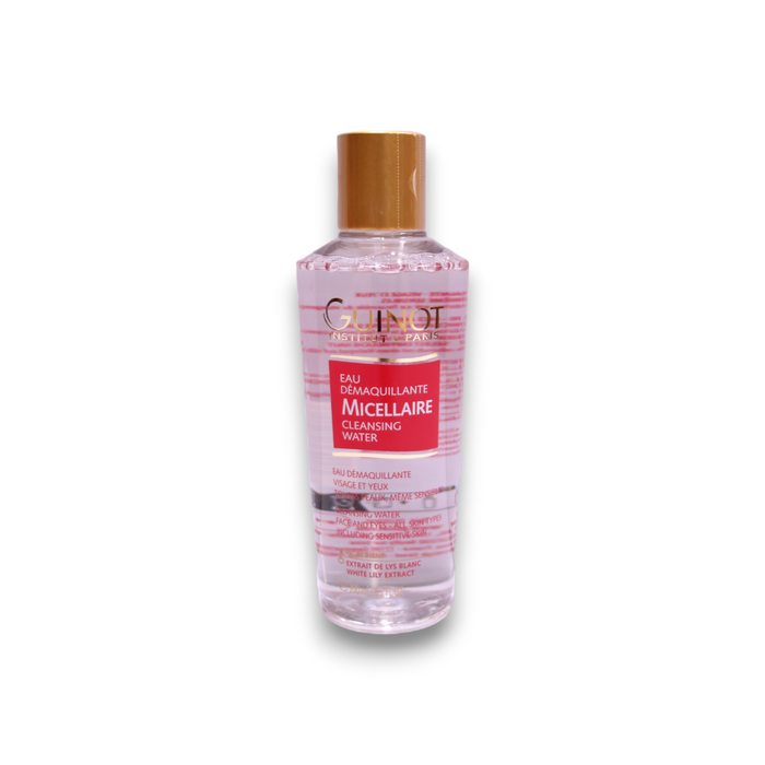 Guinot Eau Micellaire Extrait de Lys Blanc - Nettoyant Visage pour Tous Types de Peau - 200 ml