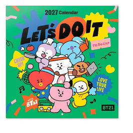 Grupo Erik Calendrier mural BT21 2027 30 x 30 cm