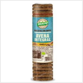 BIOCOP Biscuits à l'avoine complets et à la cannelle BIO 250g