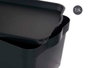KIPIT Boîte en plastique avec couvercle 7,5 L Anthracite