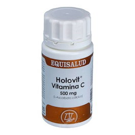 EQUISALUD HOLOVIT VIT. C 500mg 50 capsules