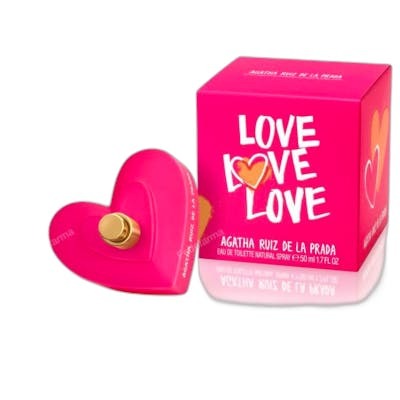 Agatha Ruiz De La Prada LOVE LOVE LOVE Eau de Toilette 50 ml