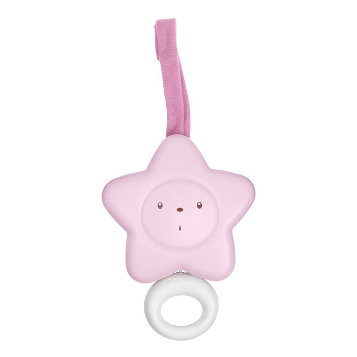 Chicco Estrella Musical 00001191100000 Boîte à musique rose avec berceuses pour bébé dès la naissance Chicco Estrella Musical 00001191100000 Boîte à musique rose avec berceuses pour bébé dès la naissance