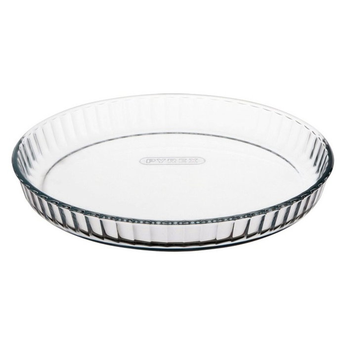 Pyrex Moule à tarte 28 cm en verre borosilicate Pyrex Moule à tarte 28 cm en verre borosilicate