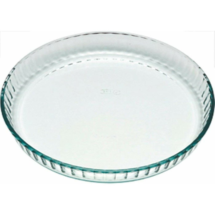 Pyrex Moule à tarte 28 cm en verre borosilicate Pyrex Moule à tarte 28 cm en verre borosilicate