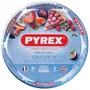 Pyrex - 1450152 - Moule à tarte en verre borosilicate, 28 cm - Résistant aux chocs thermiques (-40°C à +300°C)
