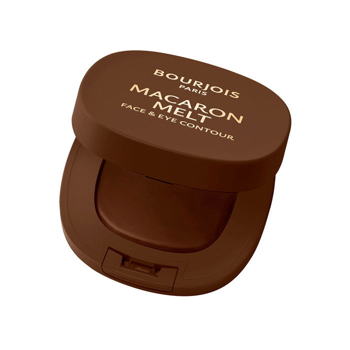 Bourjois Macaron Melt Poudre Bronzante et Contour - N°04 Toffee - 5 g - Crème-Poudre de Teint Mat