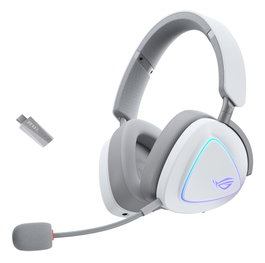 Asus ROG Delta II Auriculares gaming sans fil et filaires - Blanc