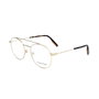 Monture de Lunettes Homme Ermenegildo Zegna EZ5162-32 Doré Ø 53 mm
