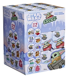 Hasbro Star Wars Grogu Force Freeze Series 2 - Présentoir de 24 mini-figurines Blind Box