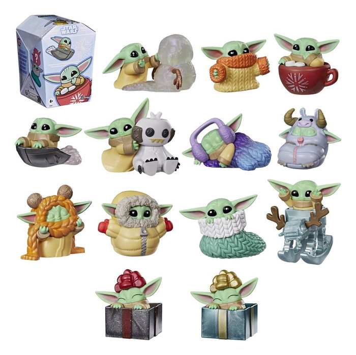 Hasbro Star Wars Grogu Force Freeze Series 2 - Présentoir de 24 mini-figurines Blind Box Hasbro Star Wars Grogu Force Freeze Series 2 - Présentoir de 24 mini-figurines Blind Box