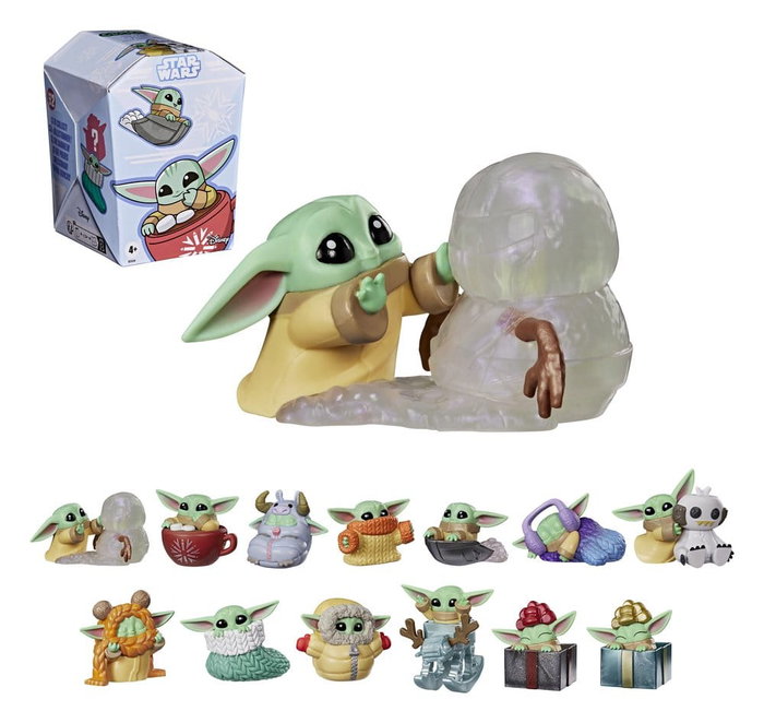 Hasbro Star Wars Grogu Force Freeze Series 2 - Présentoir de 24 mini-figurines Blind Box Hasbro Star Wars Grogu Force Freeze Series 2 - Présentoir de 24 mini-figurines Blind Box