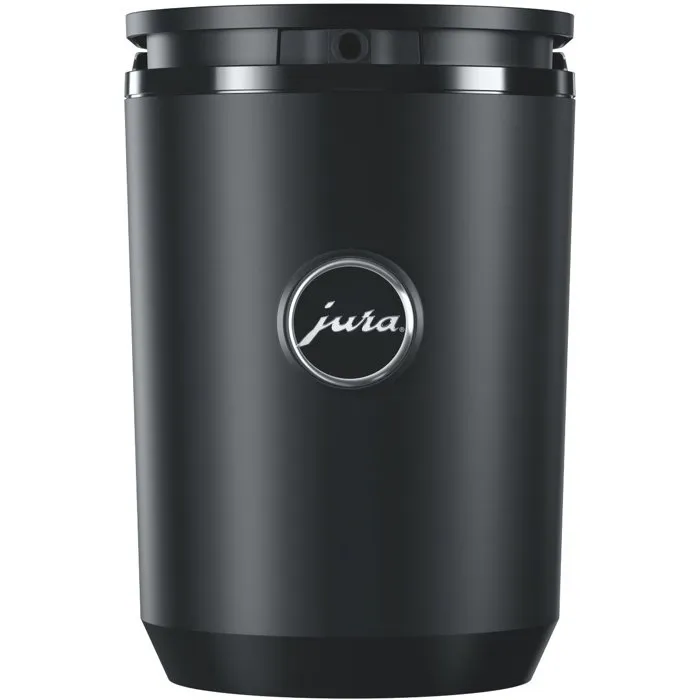 Jura Cool Control - Frigo à lait électrique 0,6 L pour mousse parfaite - Maintien à 4 °C - Noir avec indicateur de niveau