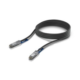 Ubiquiti Câble direct attach QSFP28 vers QSFP28, 3 m, Noir