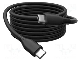 DIGITUS Câble USB 2.0 USB-C vers USB-C 1m noir