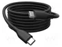 DIGITUS Câble USB 2.0 USB-C vers USB-C 1m noir