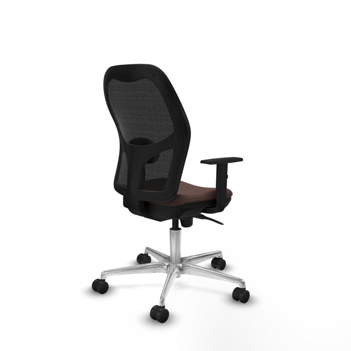 Piqueras y Crespo Chaise de Bureau 1D086N0 Noir et Brun foncé Piqueras y Crespo Chaise de Bureau 1D086N0 Noir et Brun foncé