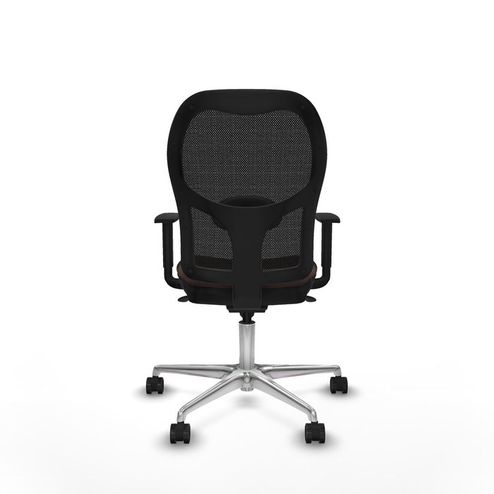 Piqueras y Crespo Chaise de Bureau 1D086N0 Noir et Brun foncé Piqueras y Crespo Chaise de Bureau 1D086N0 Noir et Brun foncé