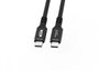 MicroConnect Câble USB-C vers USB-C Premium 2m 100W 20Gbps 4K60Hz