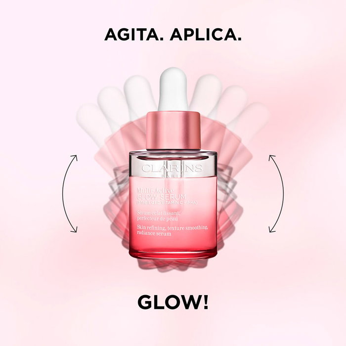 Clarins Sérum Éclaircissant Multi-Actif 30 ml | Teint Lumineux et Uniformisé, Vitamine C, AHA, Acérola