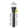 WOLFPACK LINEA PROFESIONAL Lampe torche LED solaire rechargeable 10W 1500 lumens