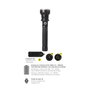 WOLFPACK LINEA PROFESIONAL Lampe torche LED solaire rechargeable 10W 1500 lumens