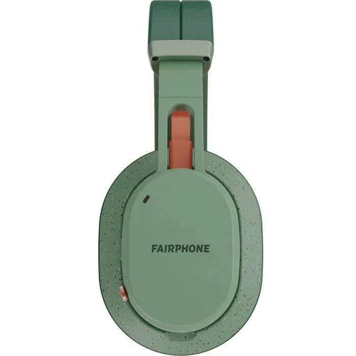 Fairphone Fairbuds XL - Casque audio sans fil Bluetooth avec réduction de bruit ANC, autonomie 28h, modulaire et écologique, couleur vert