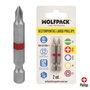 WOLFPACK LINEA PROFESIONAL Lot de 2 embouts de vissage Phillips N.1