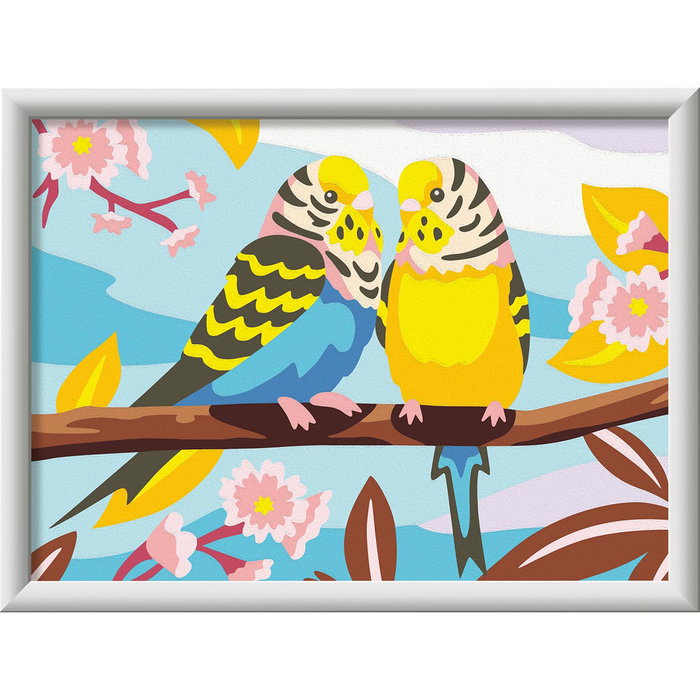 Ravensburger Puzzle Peinture par Numéros Creart Serie D Classic 'Los Inseparables' 23975 - Jeu Créatif Recommandé +9 Ans